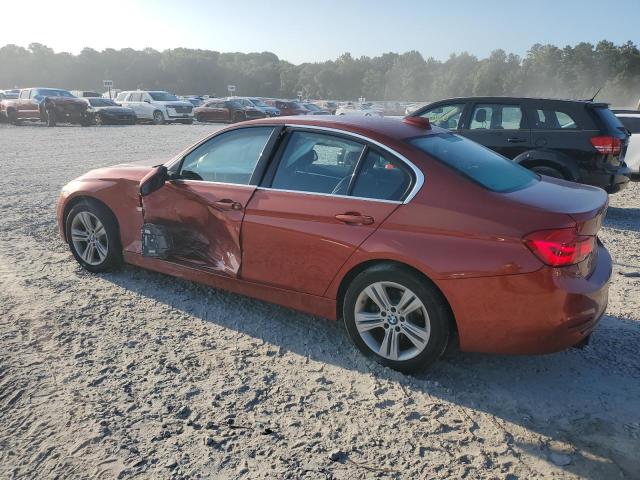 WBA8B9G54JNV00134 - 2018 BMW 330 I ORANGE photo 2