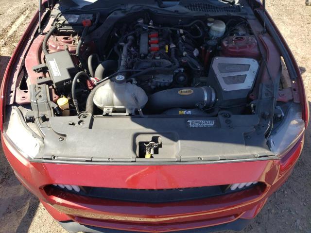 1FA6P8TH9F5331926 - 2015 FORD MUSTANG RED photo 11