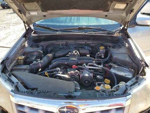 JF2SHADCXCH420416 - 2012 SUBARU FORESTER 2.5X PREMIUM SILVER photo 12