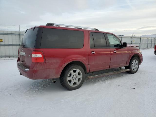 1FMJK2A59EEF10874 - 2014 FORD EXPEDITION EL LIMITED RED photo 3