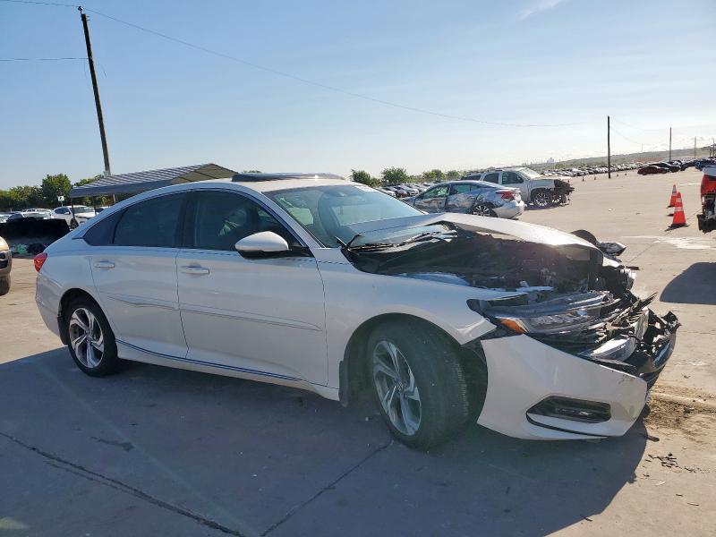 1HGCV1F50JA160190 - 2018 HONDA ACCORD EXL Blanc photo 4
