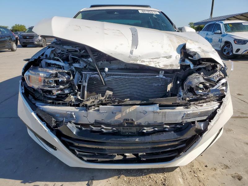 1HGCV1F50JA160190 - 2018 HONDA ACCORD EXL Blanc photo 5