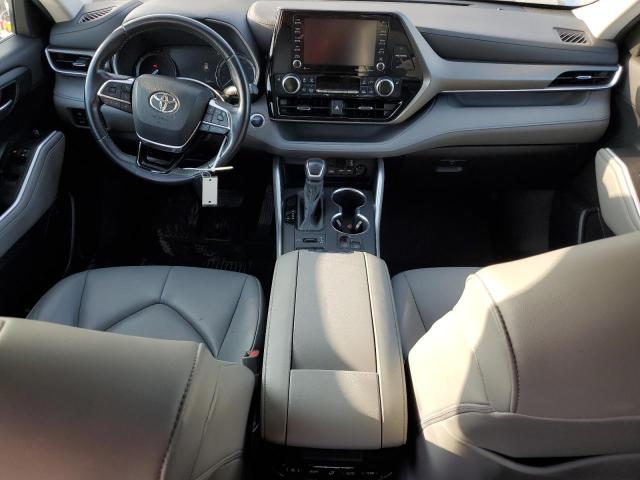 5TDGZRBH5LS026252 - 2020 TOYOTA HIGHLANDER XLE Gümüş foto 8