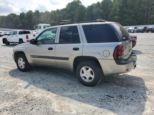 1GNDS13S132358996 - 2003 CHEVROLET TRAILBLAZE SILVER photo 2