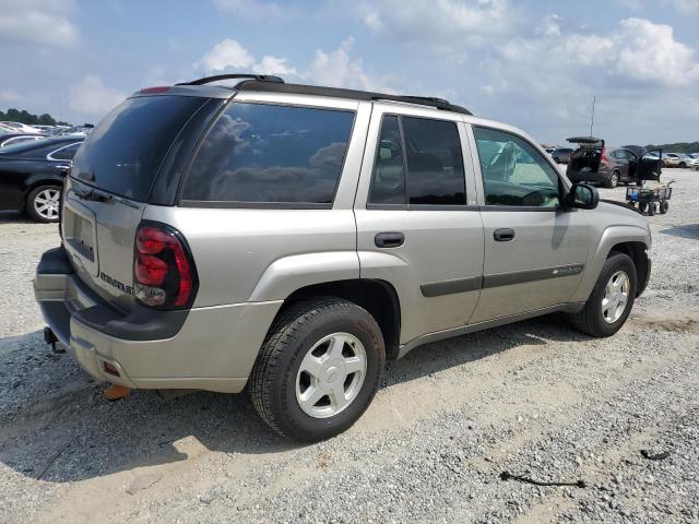 1GNDS13S132358996 - 2003 CHEVROLET TRAILBLAZE SILVER photo 3
