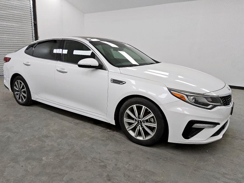 5XXGU4L11KG343836 - 2019 KIA OPTIMA EX 白色 照片 4