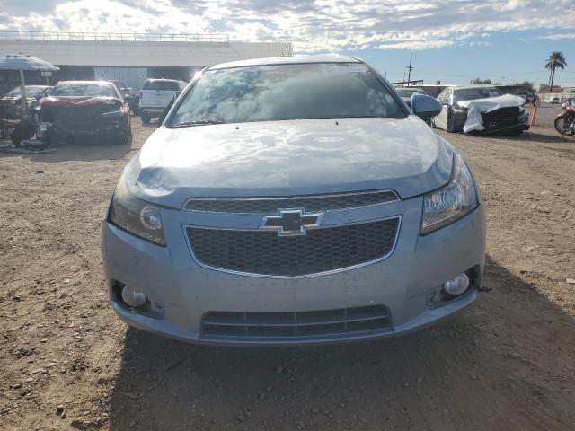 1G1PF5SC2C7214736 - 2012 CHEVROLET CRUZE LT BLUE photo 5