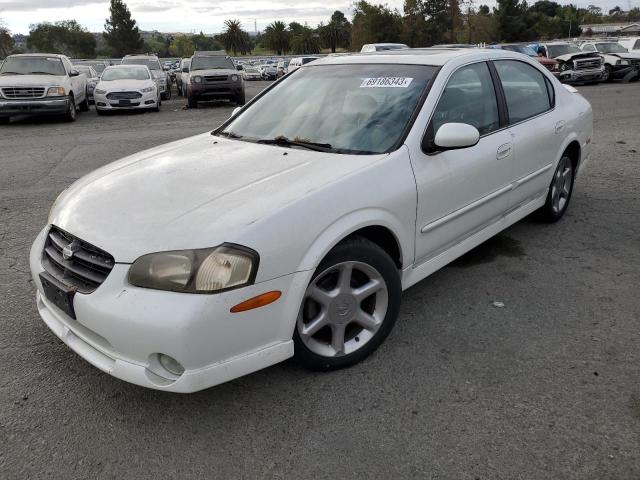 JN1CA31A71T316937 - 2001 NISSAN MAXIMA GXE WHITE photo 1