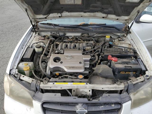 JN1CA31A71T316937 - 2001 NISSAN MAXIMA GXE WHITE photo 11