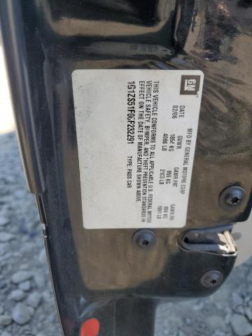 1G1ZS51F06F232291 - 2006 CHEVROLET MALIBU LS შავი ფოტო 12