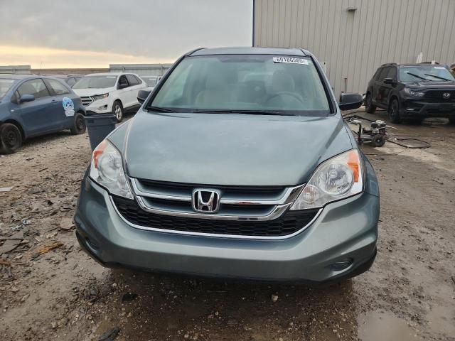 JHLRE4H53AC011173 - 2010 HONDA CR-V EX TEAL photo 5