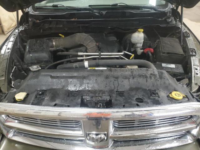 1C6RD7GT5CS256977 - 2012 DODGE RAM 1500 SLT Жасыл фото 11