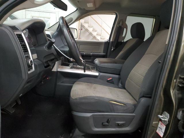 1C6RD7GT5CS256977 - 2012 DODGE RAM 1500 SLT Жасыл фото 7