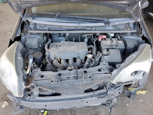 VNKKTUD33HA080256 - 2017 TOYOTA YARIS L GRAY photo 11