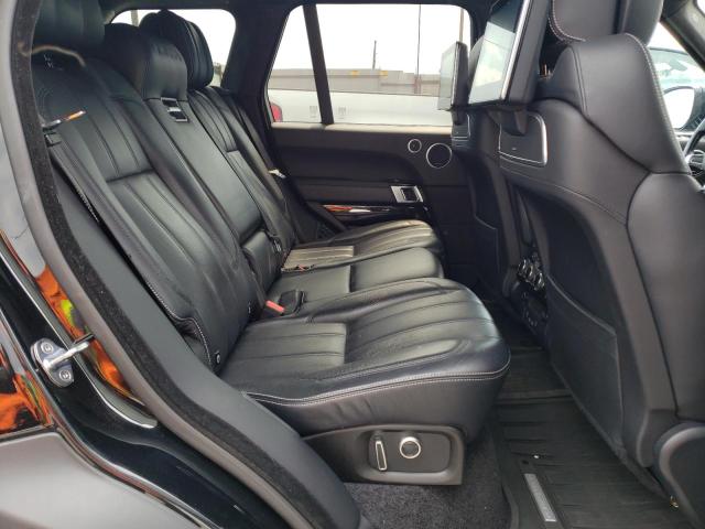 SALGV2FE0HA360883 - 2017 LAND ROVER RANGE ROVE AUTOBIOGRAPHY BLACK photo 11