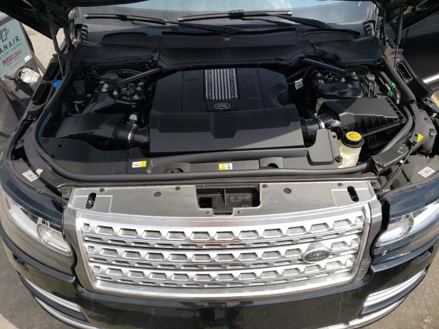 SALGV2FE0HA360883 - 2017 LAND ROVER RANGE ROVE AUTOBIOGRAPHY BLACK photo 12