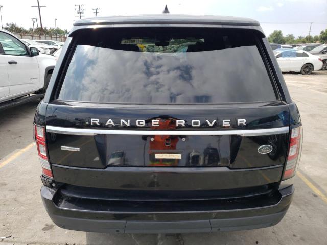 SALGV2FE0HA360883 - 2017 LAND ROVER RANGE ROVE AUTOBIOGRAPHY BLACK photo 6