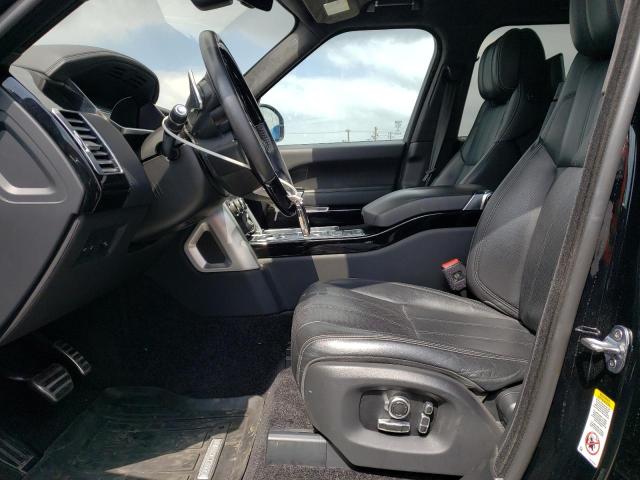 SALGV2FE0HA360883 - 2017 LAND ROVER RANGE ROVE AUTOBIOGRAPHY BLACK photo 7