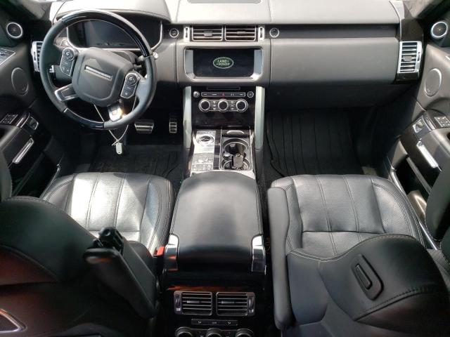 SALGV2FE0HA360883 - 2017 LAND ROVER RANGE ROVE AUTOBIOGRAPHY BLACK photo 8