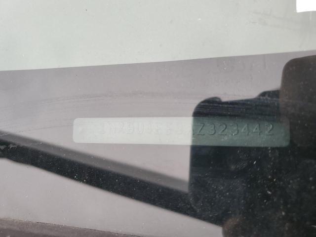 1NXBU4EE3AZ323442 - 2010 TOYOTA COROLLA BASE შავი ფოტო 12