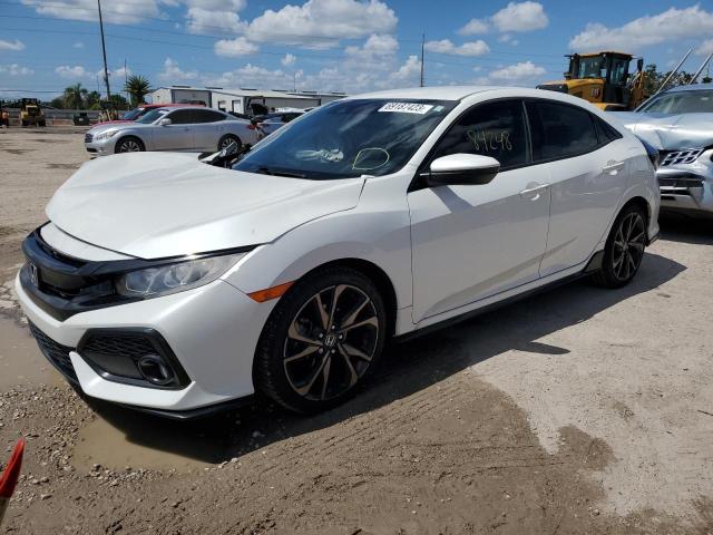 SHHFK7H46KU206639 - 2019 HONDA CIVIC SPORT 白色 照片 1