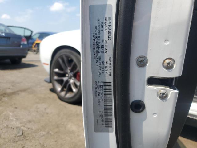 2C3CDZFJ3LH135127 - 2020 DODGE CHALLENGER R/T SCAT PACK WHITE photo 12