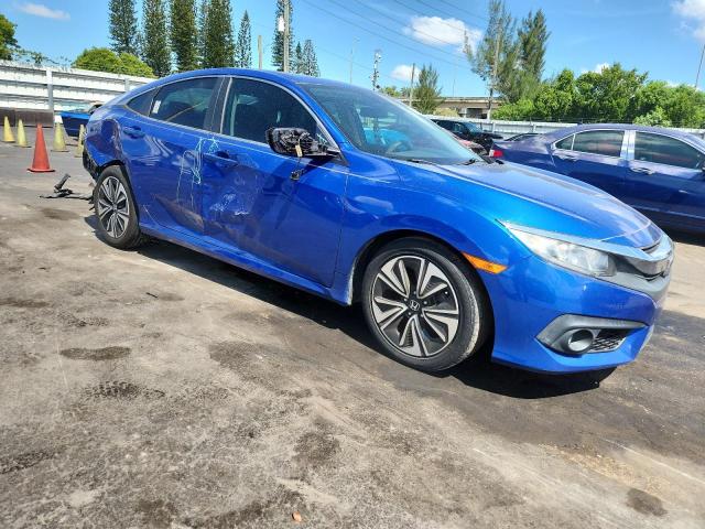 19XFC1F47GE044399 - 2016 HONDA CIVIC EX 蓝色 照片 4