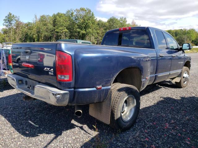 3D7MS48C95G769588 - 2005 DODGE RAM 3500 ST BLUE photo 3