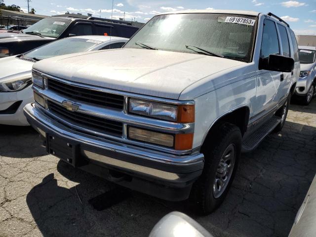 1GNEK13R2XJ422394 - 1999 CHEVROLET TAHOE K1500 WHITE photo 1