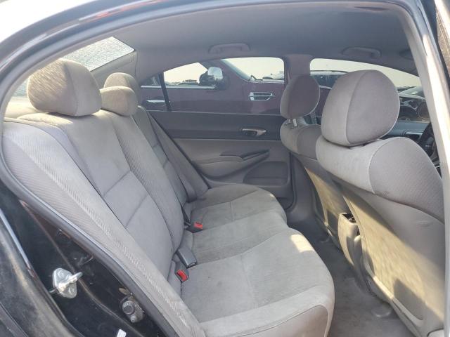 2HGFA1F58BH537893 - 2011 HONDA CIVIC LX BLACK photo 10