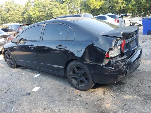 2HGFA1F58BH537893 - 2011 HONDA CIVIC LX BLACK photo 2
