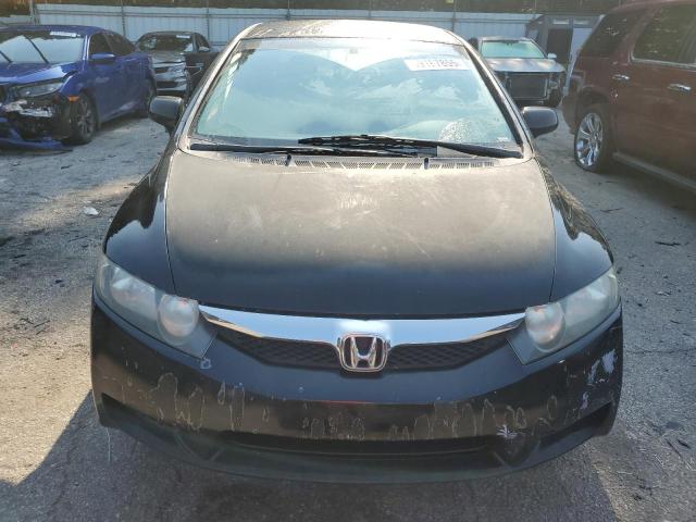 2HGFA1F58BH537893 - 2011 HONDA CIVIC LX BLACK photo 5