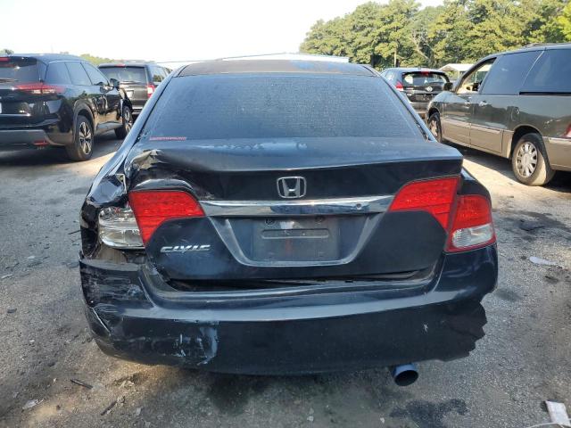 2HGFA1F58BH537893 - 2011 HONDA CIVIC LX BLACK photo 6