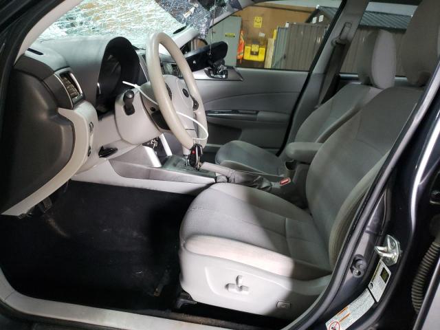 JF2SHBCC7BH700137 - 2011 SUBARU FORESTER 2.5X PREMIUM CHARCOAL photo 7