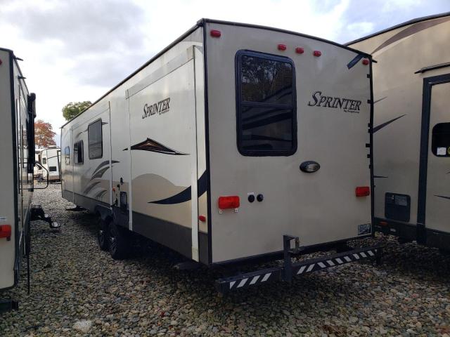 4YDT31126E1531079 - 2014 KEYSTONE SPRINTER WHITE photo 3