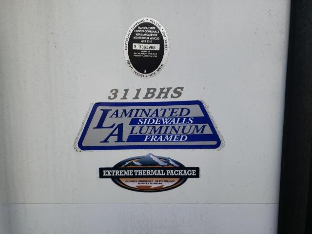 4YDT31126E1531079 - 2014 KEYSTONE SPRINTER WHITE photo 8