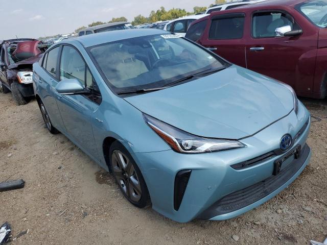 JTDKARFU0L3106620 - 2020 TOYOTA PRIUS L BLUE photo 4