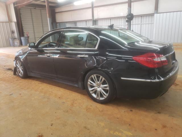 KMHGC4DD5CU196472 - 2012 HYUNDAI GENESIS 3.8L BLACK photo 2