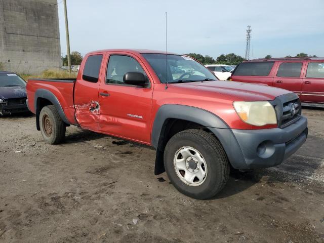 5TEUU4EN6AZ727162 - 2010 TOYOTA TACOMA ACCESS CAB Қызыл фото 4
