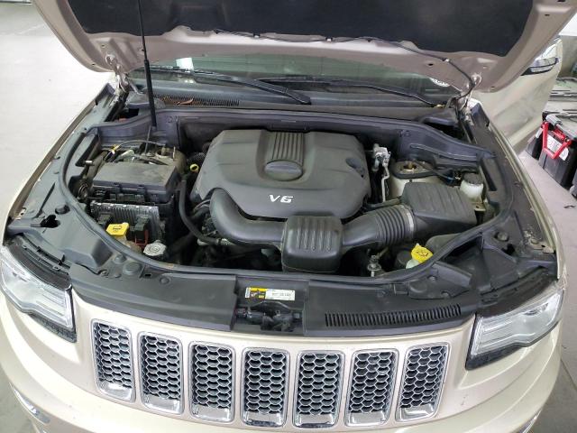 1C4RJFJG9EC510145 - 2014 JEEP GRAND CHER SUMMIT ბეჟი ფოტო 12