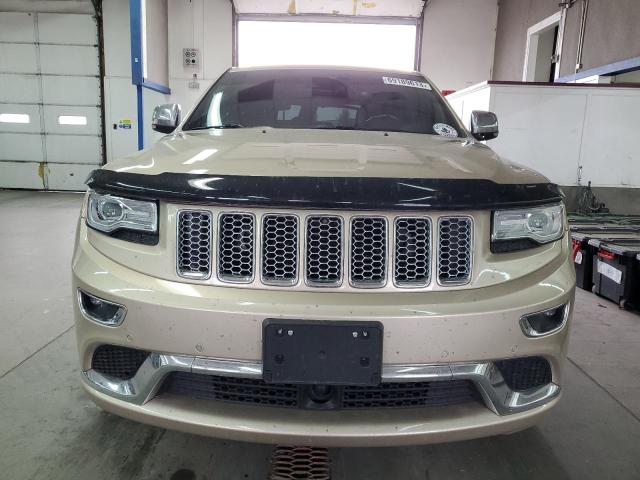 1C4RJFJG9EC510145 - 2014 JEEP GRAND CHER SUMMIT ბეჟი ფოტო 5
