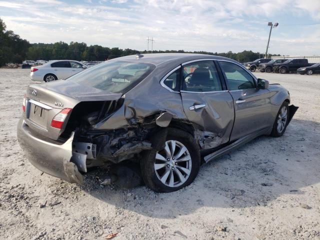 JN1BY1AR0BM373414 - 2011 INFINITI M37 X GRAY photo 3