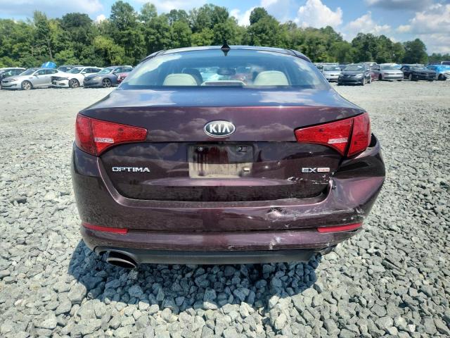 5XXGN4A76DG144742 - 2013 KIA OPTIMA EX 勃艮第红 照片 6