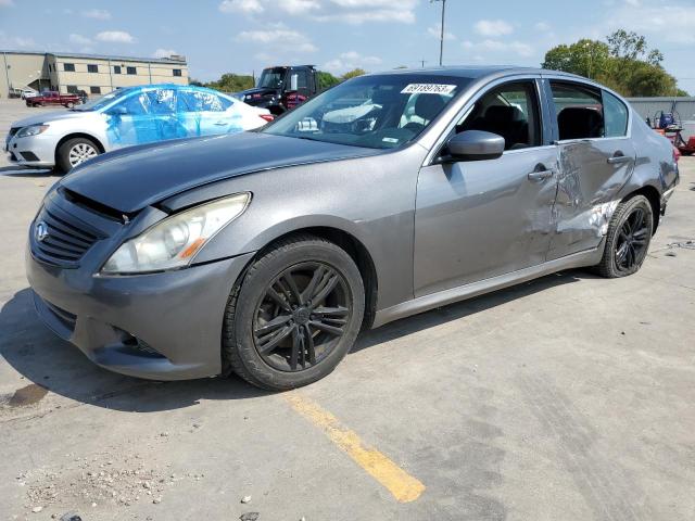 JN1CV6AR1DM762804 - 2013 INFINITI G37 SILVER photo 1