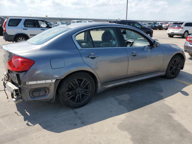 JN1CV6AR1DM762804 - 2013 INFINITI G37 SILVER photo 3