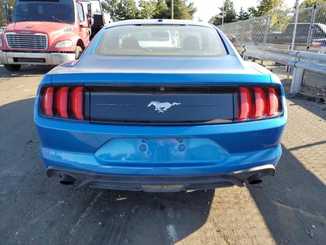 1FA6P8TH4L5103909 - 2020 FORD MUSTANG BLUE photo 6