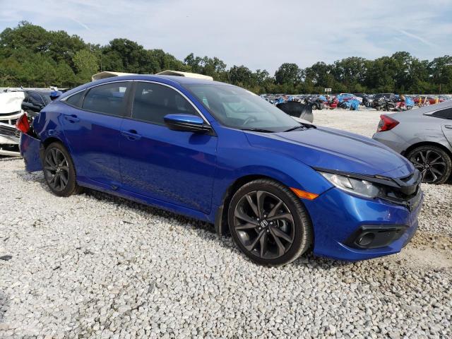2HGFC2F81KH585939 - 2019 HONDA CIVIC SPORT 蓝色 照片 4