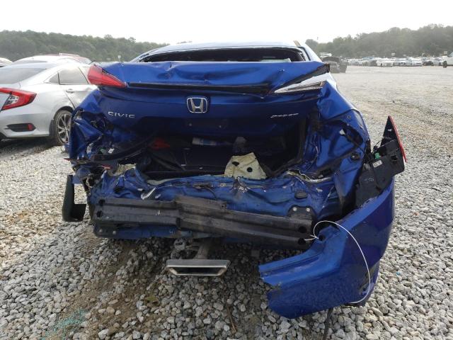 2HGFC2F81KH585939 - 2019 HONDA CIVIC SPORT 蓝色 照片 6