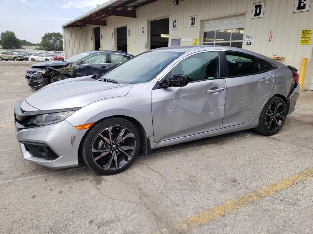 2HGFC2F87LH584988 - 2020 HONDA CIVIC SPORT ვერცხლისფერი ფოტო 1