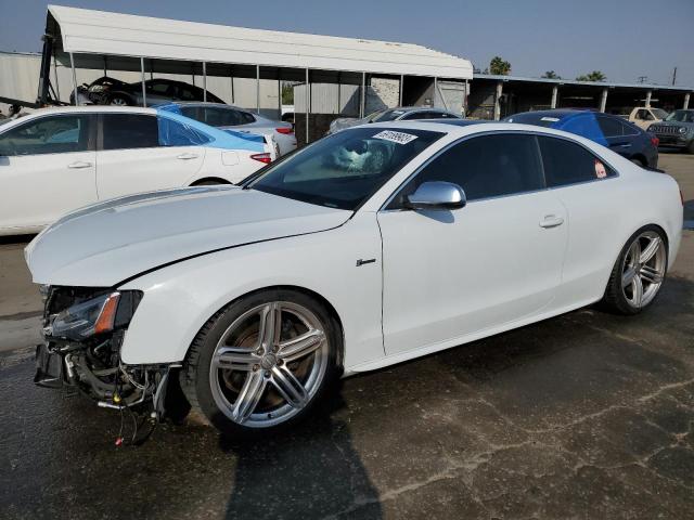 WAUCGAFR4EA020092 - 2014 AUDI S5 PREMIUM PLUS WHITE photo 1